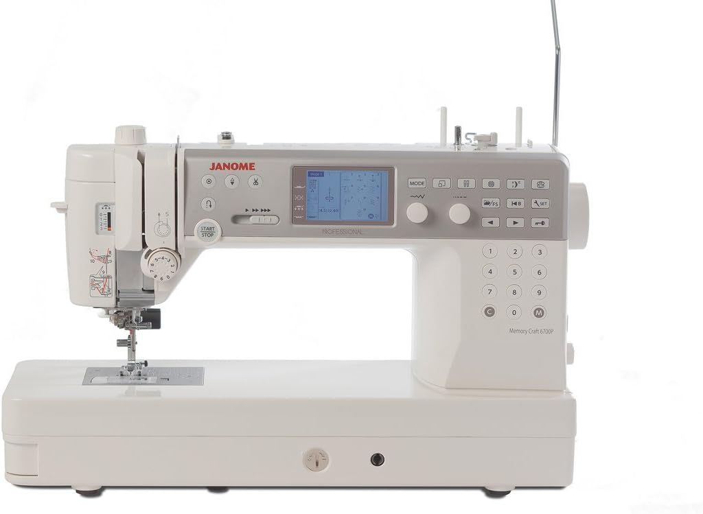 Janome Elektronisch gesteuerte Nähmaschinen, Schwarz, Memory Craft 6700P