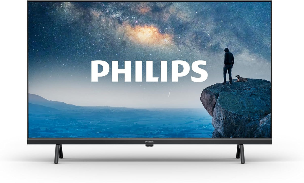 Philips Fernseher, Schwarz, Smart TV, 32PFS6109 HD LED Smart TV - 32-Zoll Display mit, Funktioniert mit Alexa und Google Sprachassistent