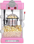 PAHION Popcorn-Maschinen, Rosa, Kommerzieller Retro-Popcorn-Maker Automatische Elektrische