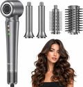 Bopcal Multistyler, Schwarz, Professioneller Airstyler 5 in 1 Hairstyler Set, Ionen Föhn, Auto-Wrap Lockenstab