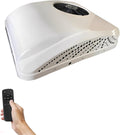 aigahealzhou Mobiles Klimagerät, ≈60 dB(A), 170 mm, 12 V, 24 V, ABS, Weiß, / DC Dachklimaanlage für Wohnmobil und LKW mit Heizung