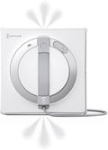 ECOVACS Fensterputzroboter, Weiß, WINBOT W2 PRO, 3-Düsen-Wassersprüher, 10-Stufen-Schutzsystem, Win-SLAM 4.0 Pfadplanung