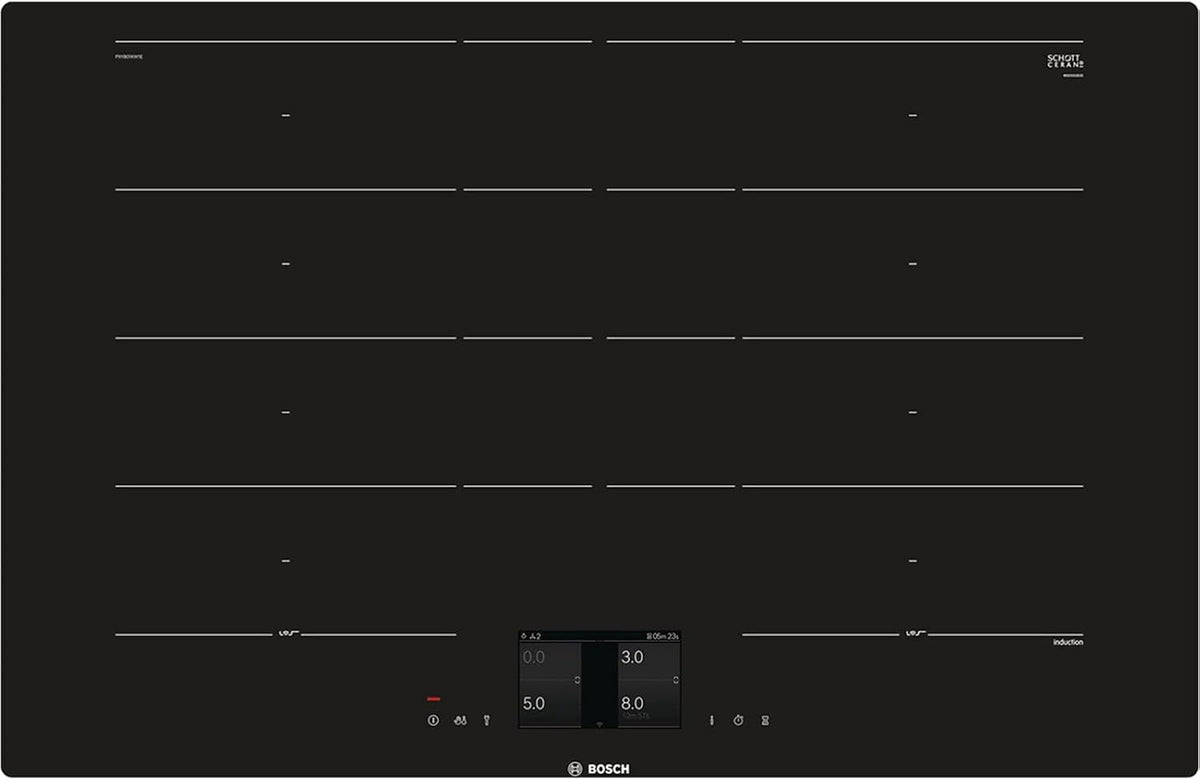 Bosch Kochfeld, 79,2 cm, Schwarz, PXY801KW1E / /Remote Diagnostics/HomeConnect