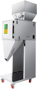 ZENGRICE Einkochautomaten, 200 W, 201 Edelstahl, Grau, Auto Füllmaschine 10-999 g, Pulverfüllmaschine, Automatisch Pulver