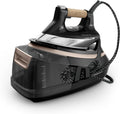Rowenta Dampfglätter, Schwarz, Eco Steam Pro, Dampfstoß bis zu 600 g/min, Dampfabgabe bis zu 150 g/min, Energieeinsparung