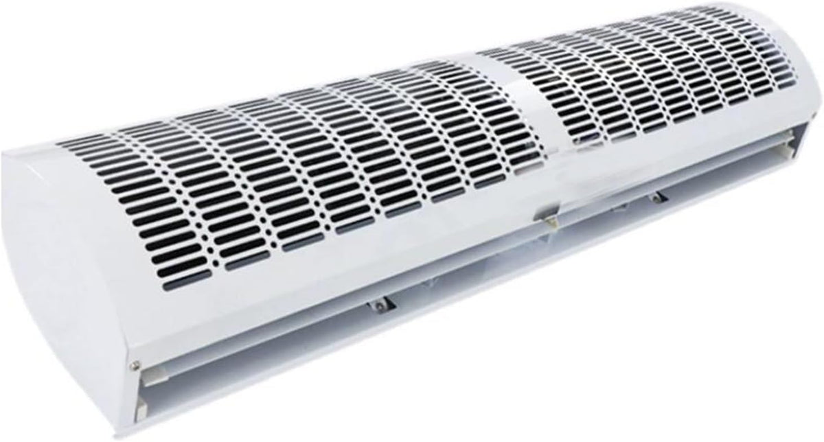 QUSYZD Standventilatoren, 150 cm, 120 cm, 90 cm, 90 cm, Weiß, Gewerblicher Wand-Luftschleier, Türventilator für den Innenbereich