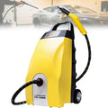 MiyKom Dampfreiniger, Gelb, Tragbarer 3000-w-Hochdruck 3, 5-L-Tank, 230 °F Hochtemperaturdampf mit 9 Zubehörteilen Zur